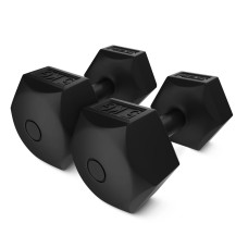 Hantelki bitumiczne 4Fizjo do ćwiczeń 2 x 5 kg