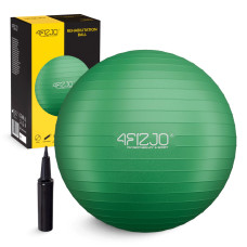 Piłka gimnastyczna 4Fizjo dmuchana 55 cm zielona