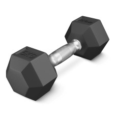 Hantel stalowy 4Fizjo HEX 1 x 5 kg