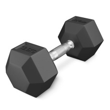 Hantel stalowy 4Fizjo HEX 1 x 12,5 kg