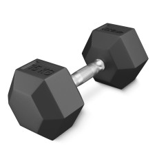 Hantel stalowy 4Fizjo HEX 1 x 15 kg