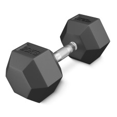 Hantel stalowy 4Fizjo HEX 1 x 20 kg