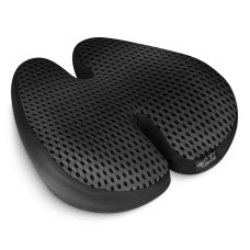 Poduszka ortopedyczna 4Fizjo pod plecy czarna