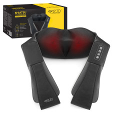 Masażer do karku i szyi 4Fizjo SHIATSU PRO+ szary