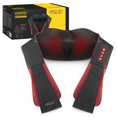 Masażer do karku i szyi 4Fizjo SHIATSU PRO+ wiśniowy