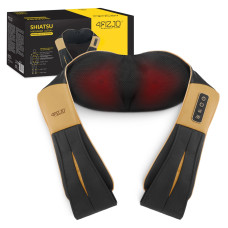 Masażer do karku i szyi 4Fizjo SHIATSU ULTRA+ złoty