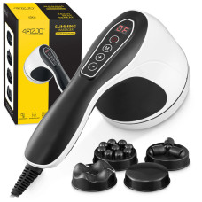 Ręczny masażer 4Fizjo antycellulitowy biały