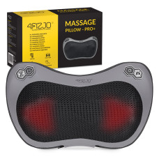 Poduszka masująca 4Fizjo SHIATSU PRO+ szara