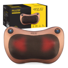 Poduszka masująca 4Fizjo SHIATSU PRO+ brązowa