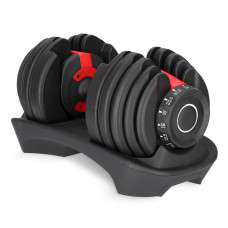 Hantel regulowany do ćwiczeń 4Fizjo Premium 24 kg