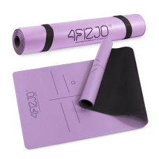 Mata do jogi i ćwiczeń 4Fizjo antypoślizgowa 4 mm fioletowa