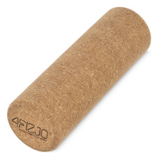 Gładki wałek do masażu 4Fizjo korkowy 30 cm