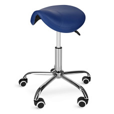 Taboret obrotowy siodło do masażu 4Fizjo ERGO niebieski