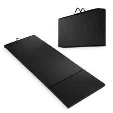 Materac gimnastyczny 4Fizjo składany XL czarny