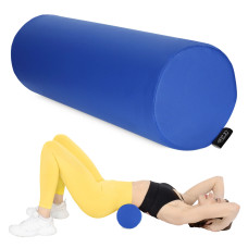 Wałek rehabilitacyjny 4Fizjo kształtka do masażu 60 × 15 cm niebieska