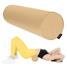 Wałek rehabilitacyjny 4Fizjo kształtka do masażu 60 × 15 cm beżowa