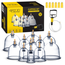 Bańki chińskie 4Fizjo bezogniowe próżniowe 12 szt.