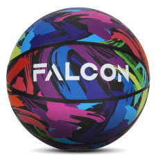 Piłka do koszykówki Falcon rozmiar 7 wielokolorowa