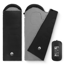 Śpiwór turystyczny Mountain Goat mumia STANDARD czarny