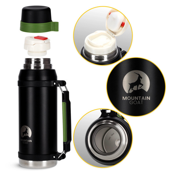 Termos turystyczny Mountain Goat do kawy i herbaty 2 litry