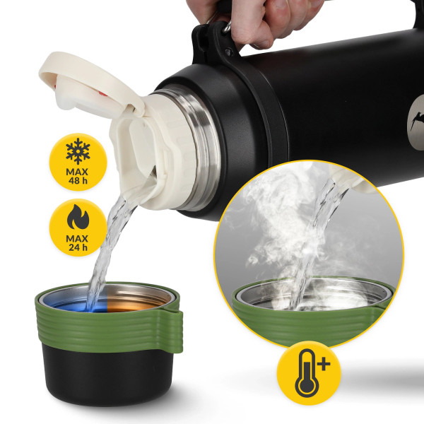 Termos turystyczny Mountain Goat do kawy i herbaty 2 litry