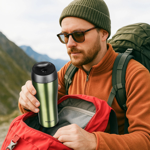 Kubek termiczny Mountain Goat TRAVEL 380ml zielony