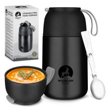 Termos obiadowy Mountain Goat ze stali nierdzewnej 720ml czarny