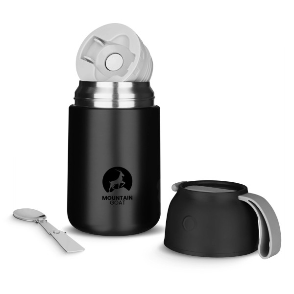 Termos obiadowy Mountain Goat ze stali nierdzewnej 720ml czarny