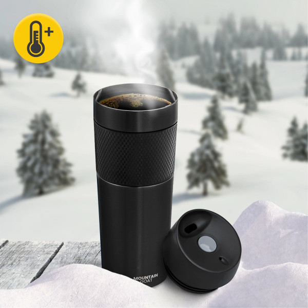 Kubek termiczny Mountain Goat TRAVEL 450ml czarny