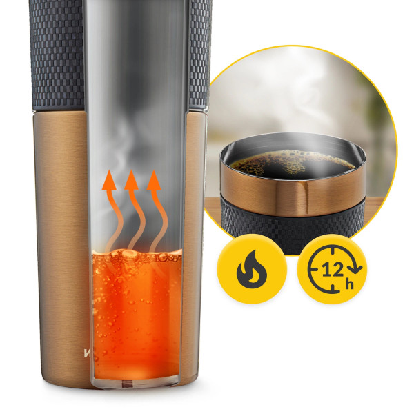 Kubek termiczny Mountain Goat TRAVEL 450ml brązowy