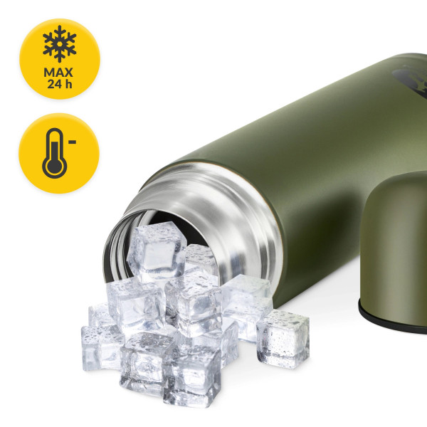 Termos turystyczny Mountain Goat do kawy i herbaty 1 litr zielony