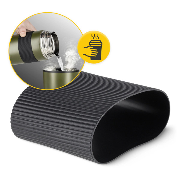 Termos Mountain Goat obiadowy ze stali nierdzewnej 1 litr zielony