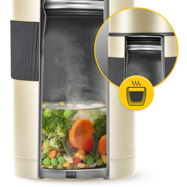 Termos obiadowy Mountain Goat ze stali nierdzewnej 1 litr złoty