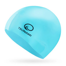 Czepek na basen Tsunami dla dzieci niebieski