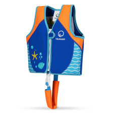 Kamizelka do pływania Tsunami dla dzieci 2-3 lata niebieska