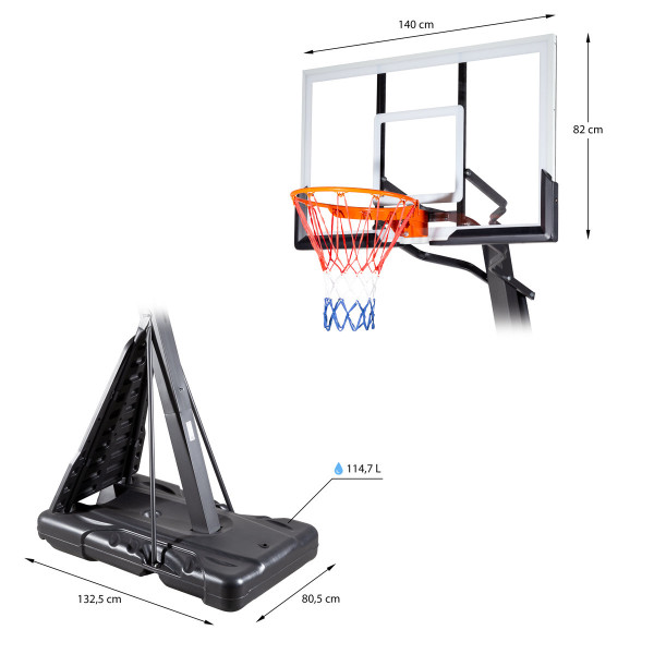 Kosz do koszykówki Nils ZDK027