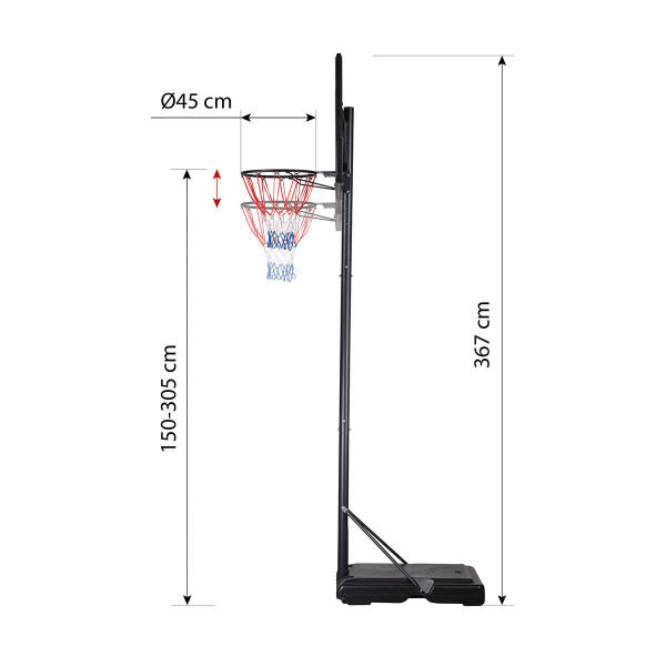 Kosz do koszykówki Nils ZDK321