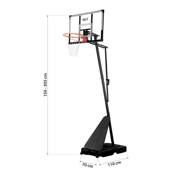 Kosz do koszykówki Nils ZDK255