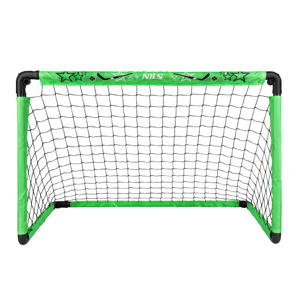 Zestaw do gry unihokej 2 bramki hokejowe +2 kije + piłka Nils BRH2522