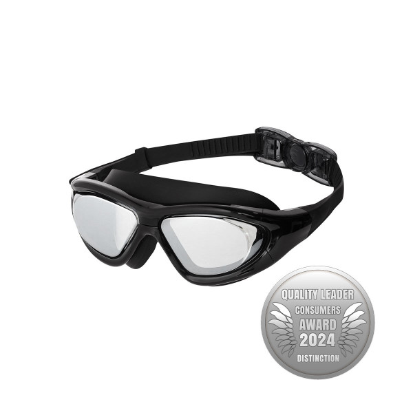 Okularki/półmaska Nils Aqua NQG280MAF, czarny, junior