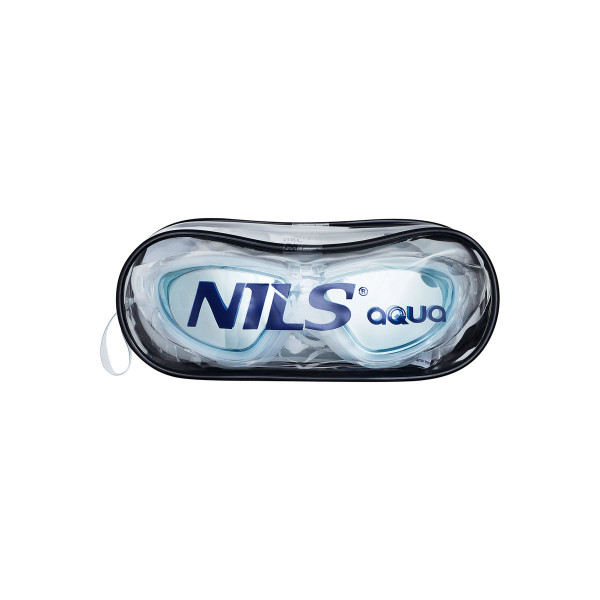 Okularki/półmaska biały Junior Nils Aqua NQG280MAF