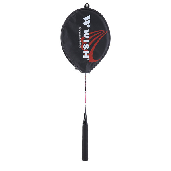 Rakieta do badmintona Wish Steeltec 9, czerwona