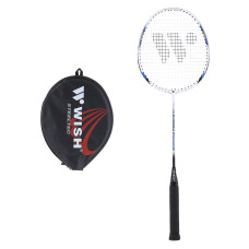 Rakieta do badmintona niebieska Wish STEELTEC 9