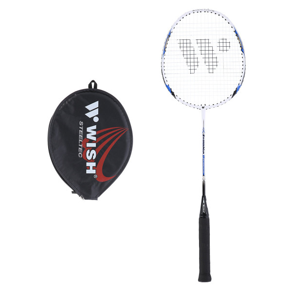 Rakieta do badmintona niebieska Wish STEELTEC 9