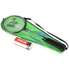Rakiety do badmintona SteelTec 216K, zestaw + lotki 3szt Wish