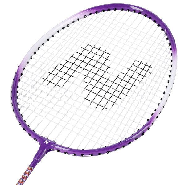 Zestaw do badmintona Nils NRZ2053, aluminium, 2 rakiety + 3 lotki + pokrowiec