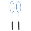 Zestaw rakiet niebieski do badmintona + lotka Nils NRZ001, NILS
