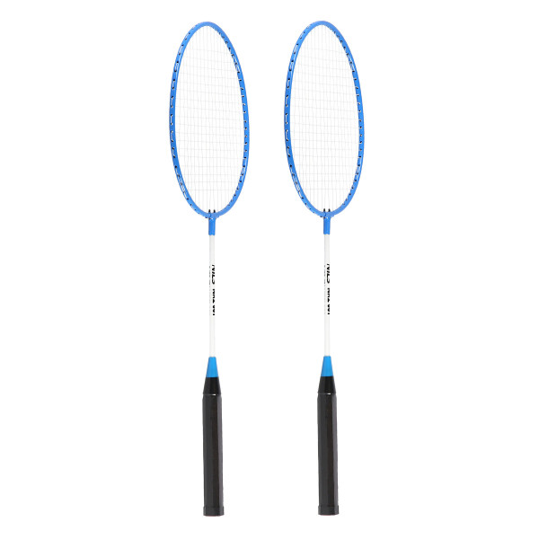 Zestaw rakiet niebieski do badmintona + lotka Nils NRZ001, NILS