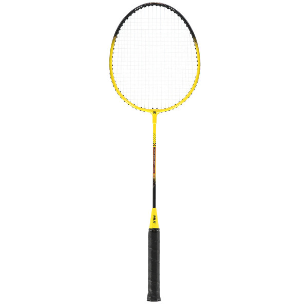 Zestaw do badmintona aluminium Nils NRZ262, siatka 600x60cm, 2 rakiety, 3 lotki z piórkami, pokrowiec