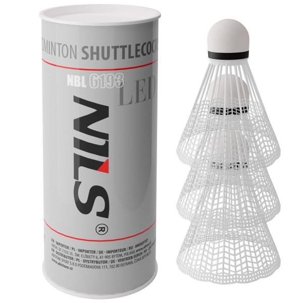 Lotki nylon LED Nils NBL6193, opak. 3szt